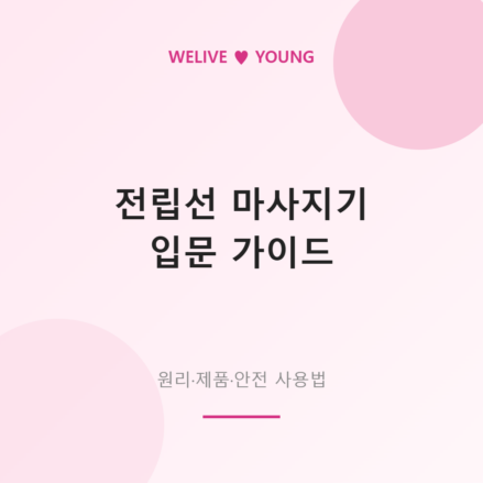 전립선 마사지기 가이드 &mdash; 원리와 입문 제품, 안전 사용법